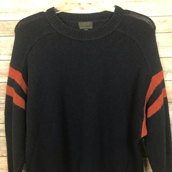 J.Crew Collection |Cashmere sweater varsity stripe - Picture 3 of 8